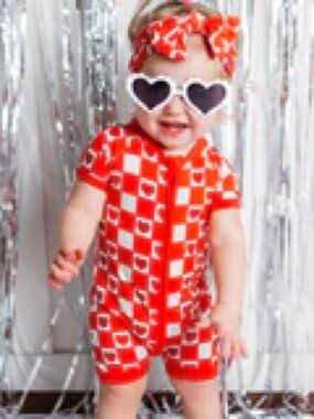 dream big little co Dream shortie romper